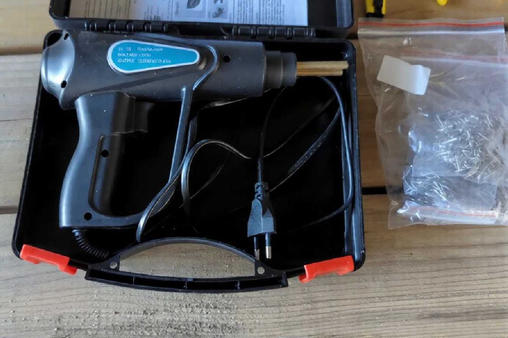 САМЫЙ Горячий степлер паяльник для пластика бампера ремонт пластику