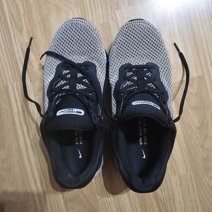 Nike React Miler 3 cinzentos – Como novos (tamanho 42)