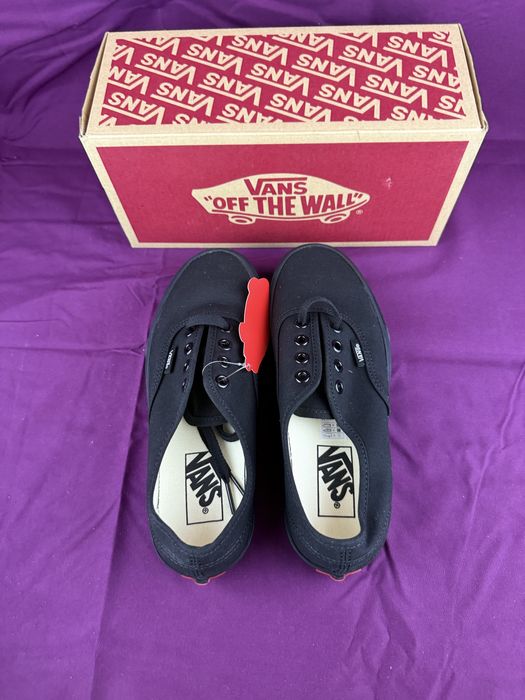 Vans Authentic Triple Black czarne trampki 36.5 nowe