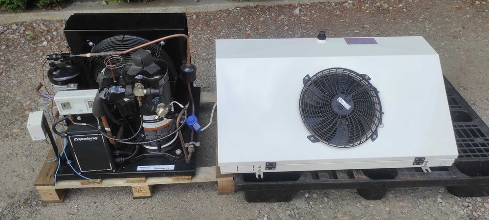 Zestaw  Agregat Copeland scroll ZF09K4E 2,4kW/-25 + Parownik