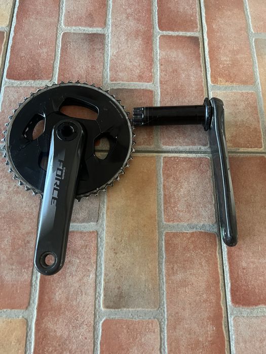 Pedaleiro sram force 12v 36/48 em bom estado