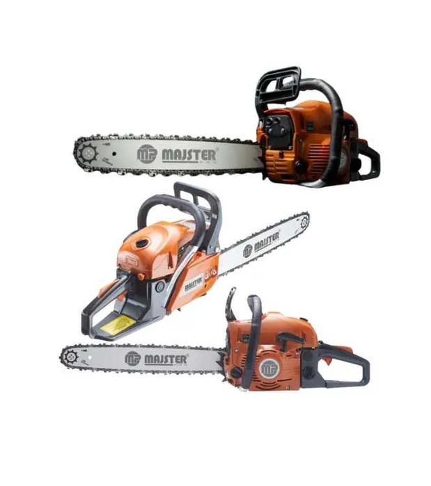 Пила бензинова ланцюгова Majster Polska 455 мм, 52 куб.см, 9000 об/хв