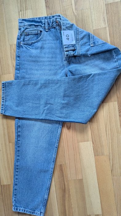 Jeansy Mom Fit  rozm 40