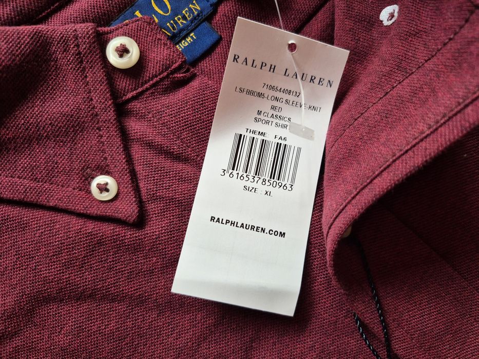 Koszula Męska Bawełniana Ralph Lauren XL