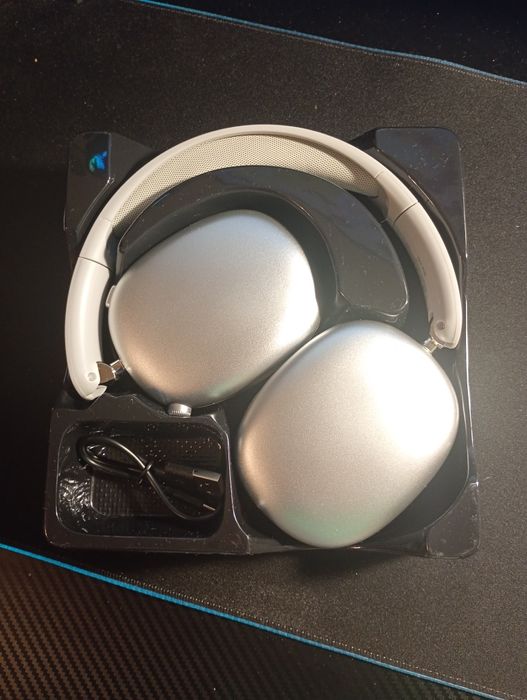 Słuchawki bezprzewodowe na Bluetooth i USB