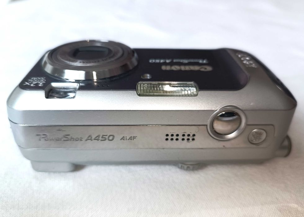 Canon PowerShot A450 máquina fotográfica digital vintage