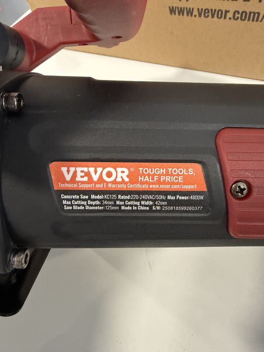 Máquina de Ranhura Elétrica, 4800W | VEVOR