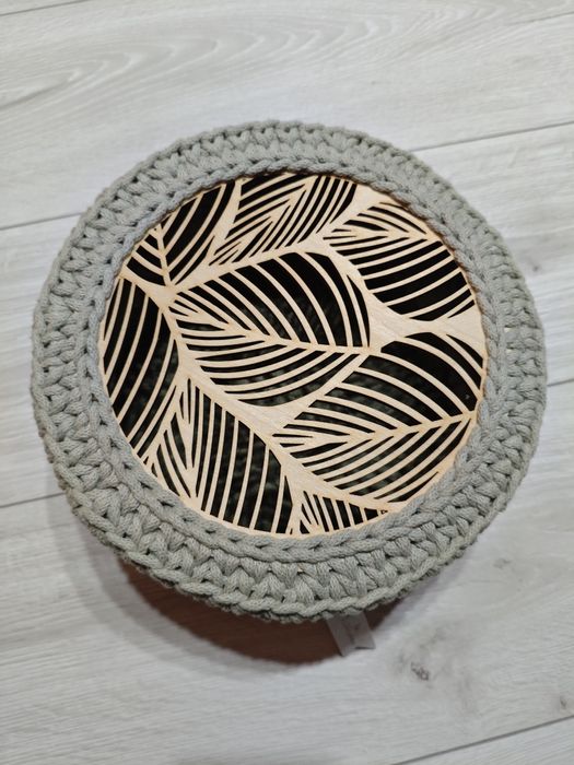 Koszyk z makramy