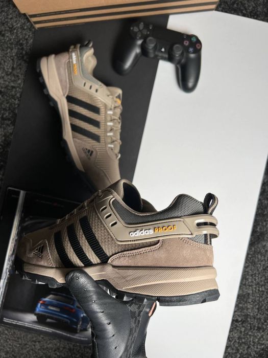 Чоловічі кросівки адідас Adidas Climaproof Brown Beige [41-45]
