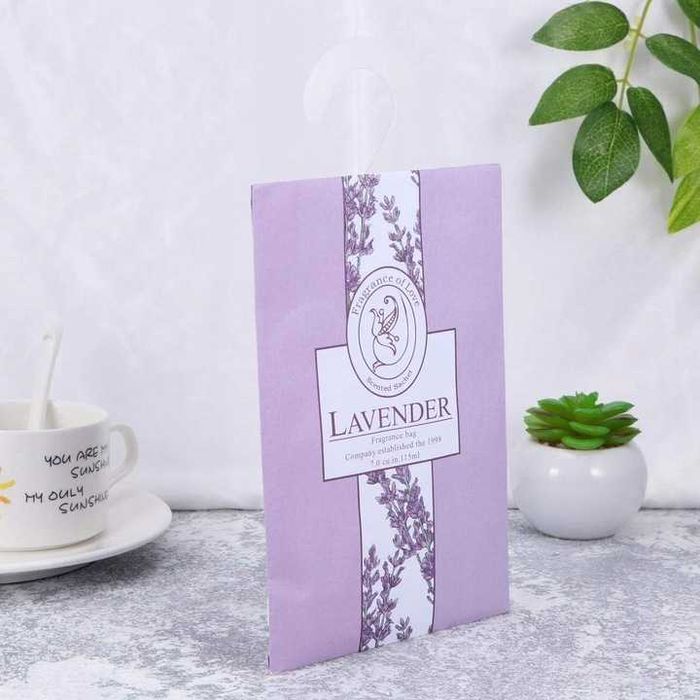 LAWENDA ZAWIESZKA DO SZAFY ZAPACH Na Mole Odświeżacz Samochód Łazienka