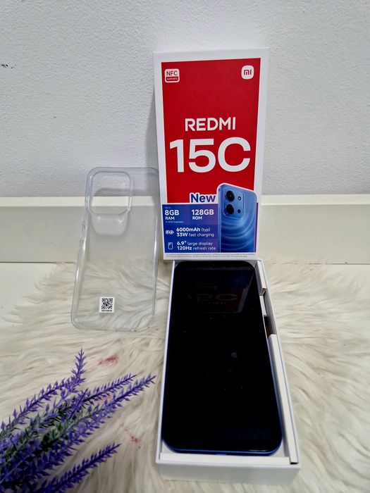 Telemóvel Redmi 15 C Blue
