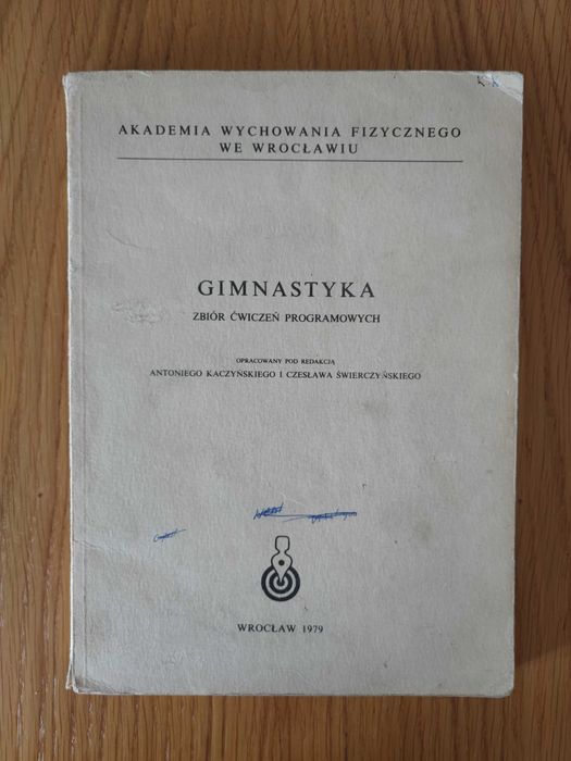 Świerczyński Gimnastyka. Zbiór ćwiczeń programowych. 1979