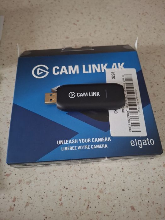 Elgato Cam Link 4K — Карта захоплення (Ідеальний стан / Чек)