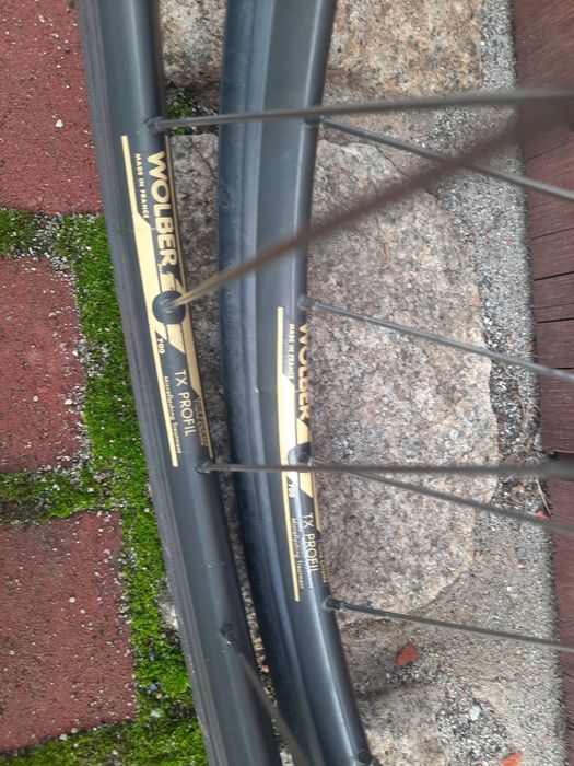 koła szosowe 28" shimano 600 tricolor / wolber tx profil stożki 7s cu1