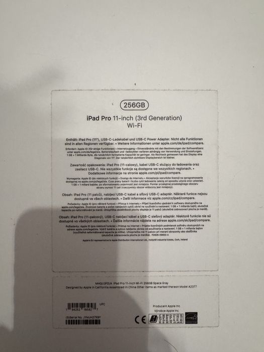 iPad Pro 11” M1 256 GB + Apple Pencil + Logitech Combo Touch | ZESTAW