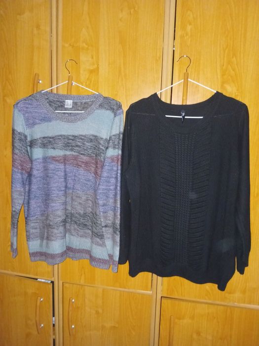 2 nowe swetry damskie firmowe XL  roz 42