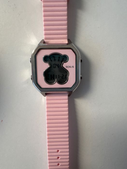 relógio tous rosa