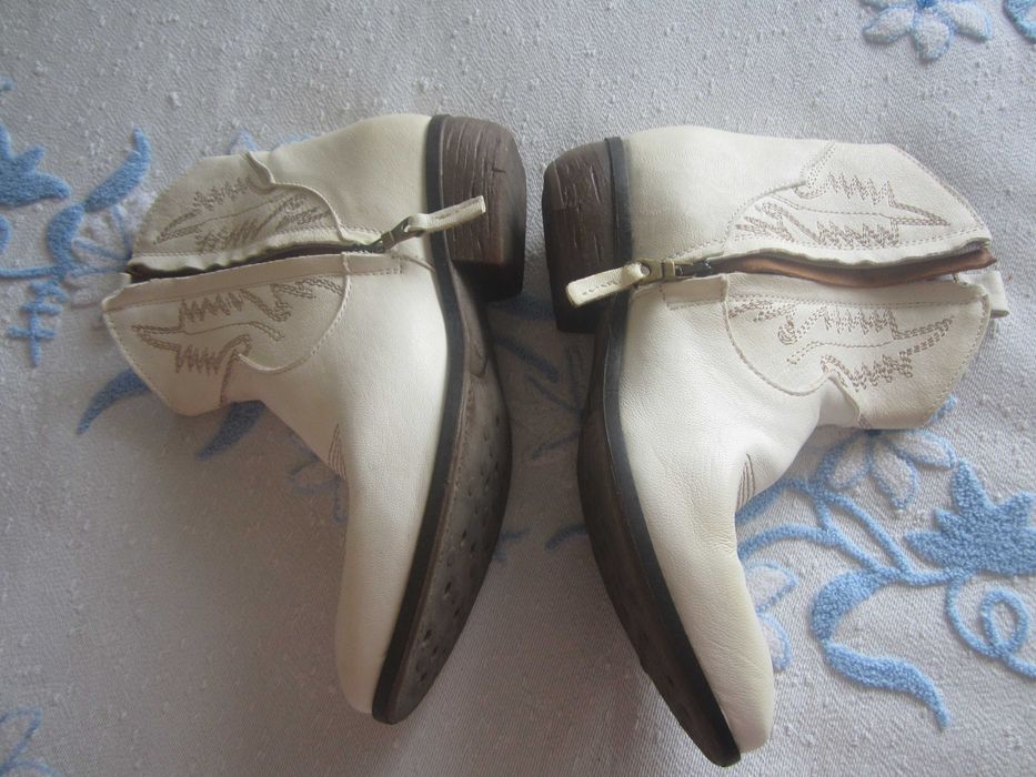 Botas Novas Texanas Tudo Pele