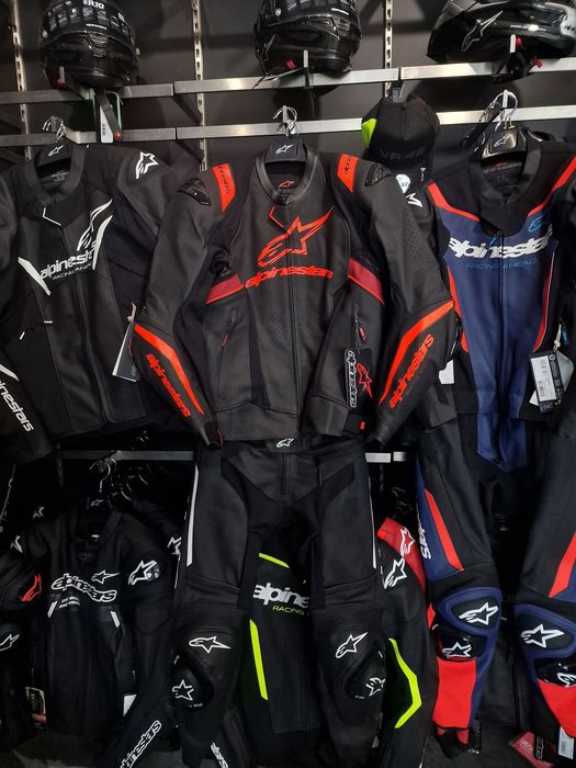 Kombinezon ALPINESTARS Missile V3 IGNITION Black/Red Fluo/Dark Red