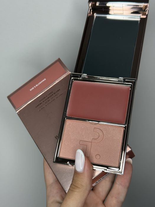 Patrick TA Major Headlines Double-Take Crème & Powder Blush Duo
