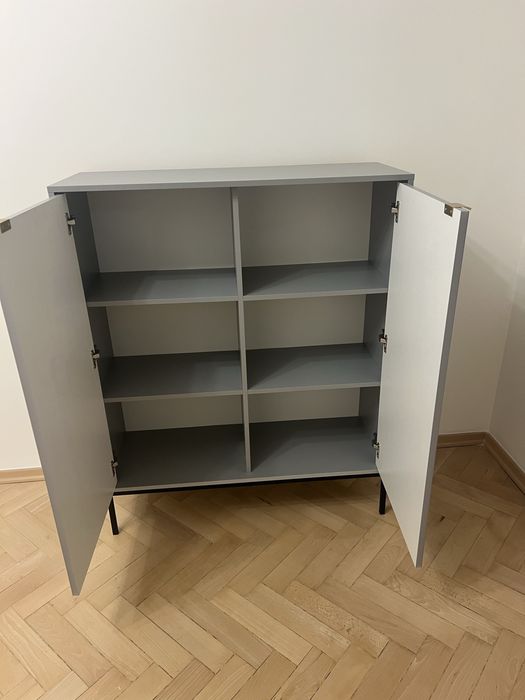 Komoda i szafka rtv Marki KOMFORT szara
