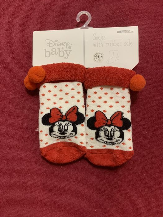 Skarpetki antypoślizgowe nowe 16-18 w Minnie