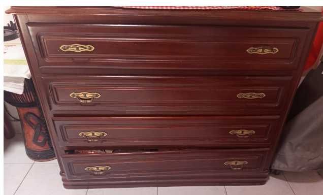 Cômoda quarto Madeira boa