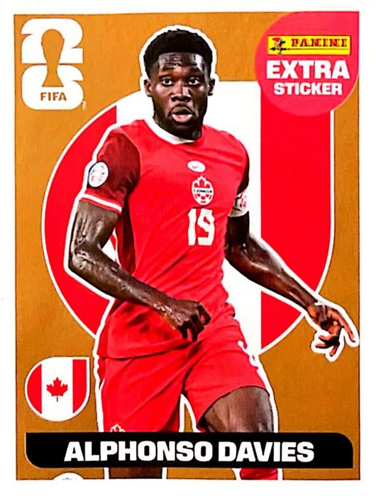 Cromo Mundial 2026 - Legend Alphonso Davies