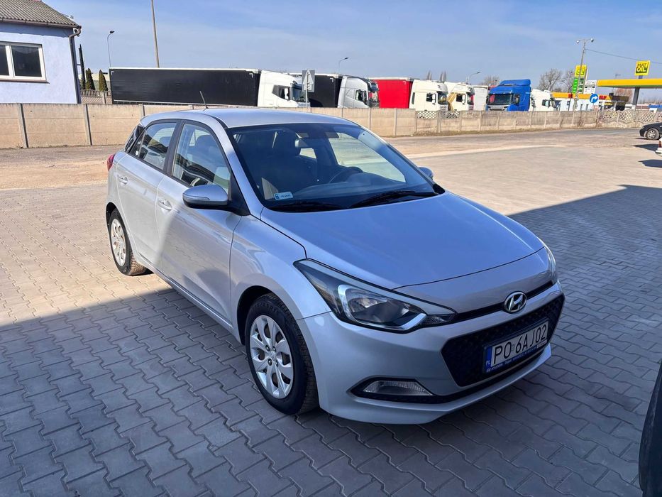 Hyundai I20 1.2 2016 benzyna 1 właściciel serwisowany bezwypadkowy