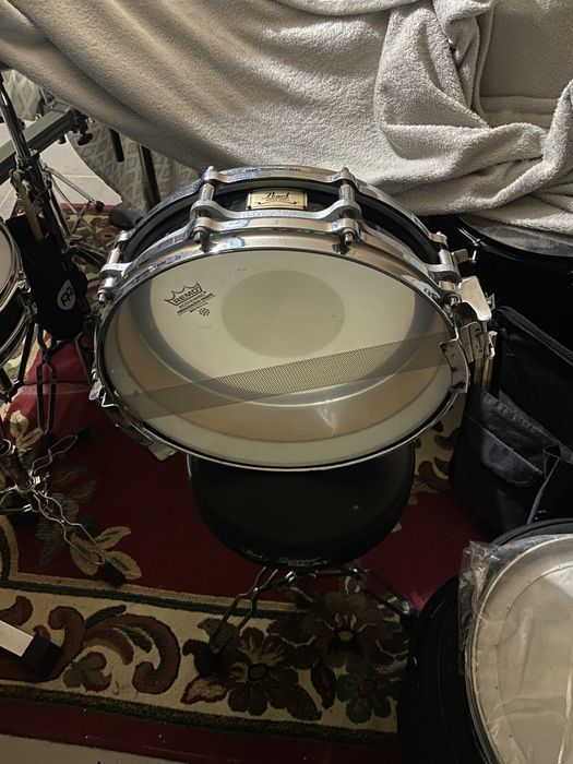 Selling/Trading Pearl Free Floating Maple Shell Snare Drum 14x3.564173610510978122