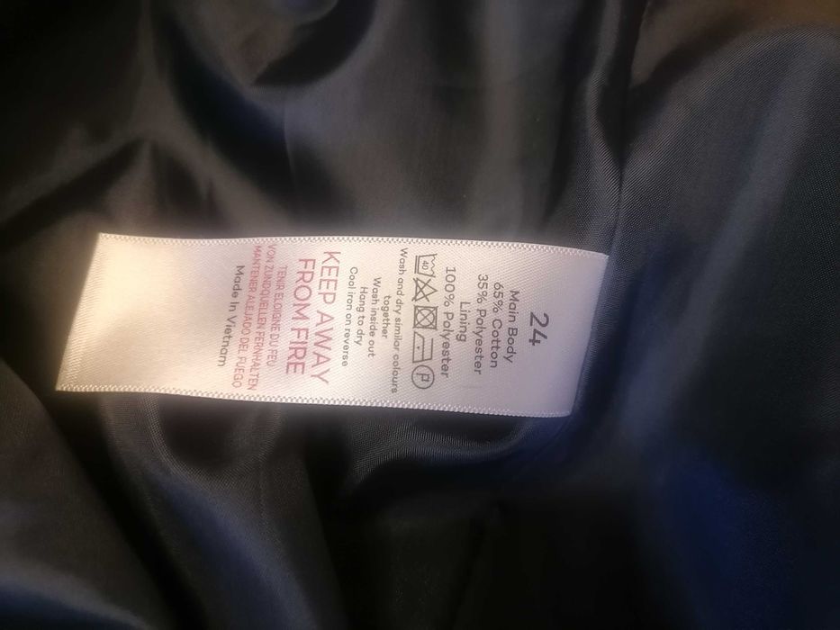 elegancki żakiet duży rozmiar 48