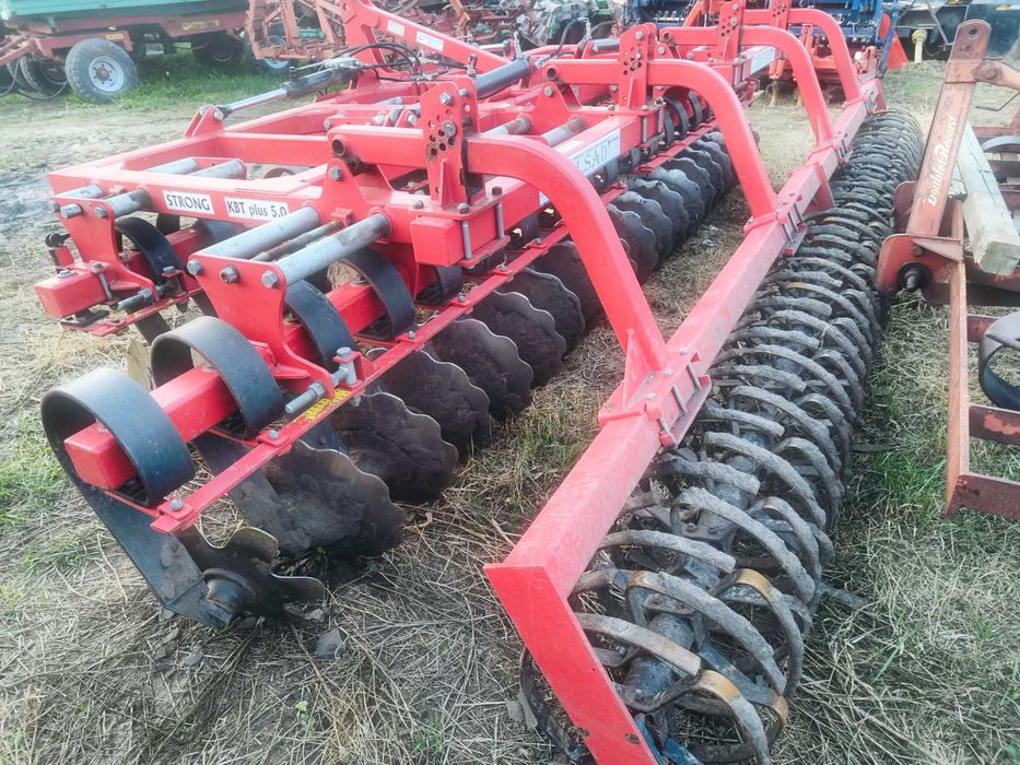 Brona talerzowa 5 m amazone Lenken kuhn Bury sprężyna regulacja kąta
