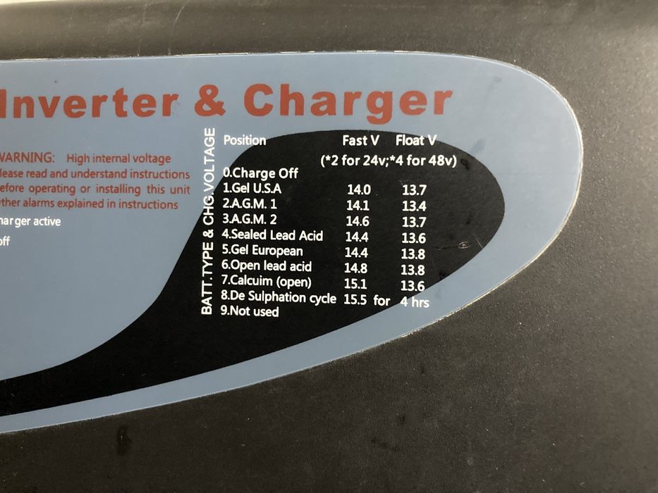 Інвертор 6кВт+АКБ48V100A