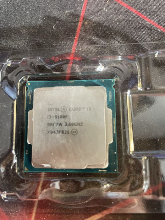 Procesor inte core i3-9100f + chlodzenie