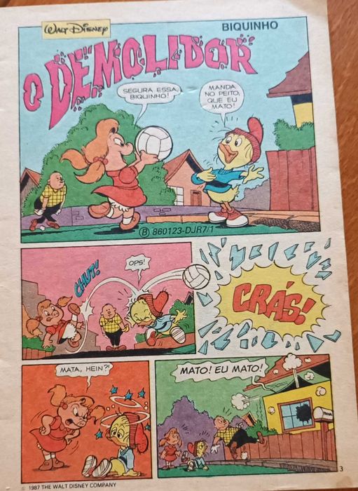 6 BD's Walt Disney + 1 Krostons (anos 80 e 90)