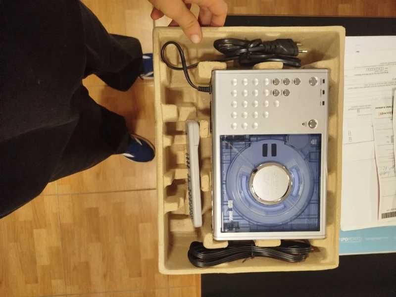 Mini System / DVD Player Euroconsumers – Novo com comando