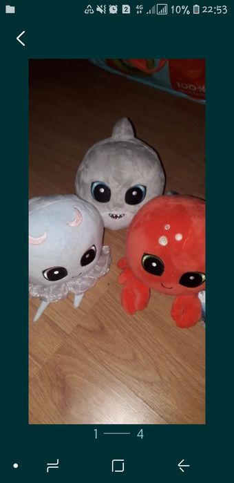 Stuffed Animals: Sea Band, Forest Band, and Angry Birds