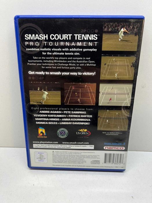 PS2 - Smash Court Tennis Pro Tournament