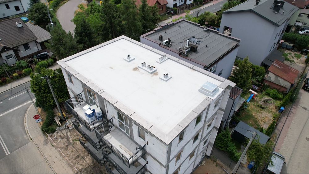 Hydroizolacje dachy płaskie, tarasy, balkony – Papa, PVC, EPDM TPO/FPO