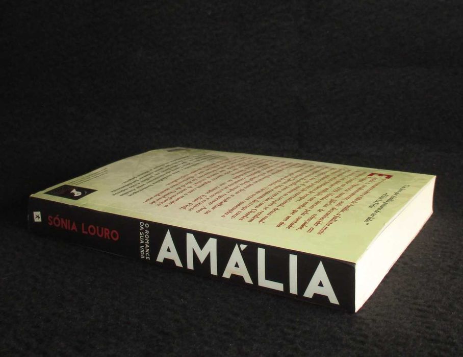 Livro Amália Romance da sua vida Sónia Louro