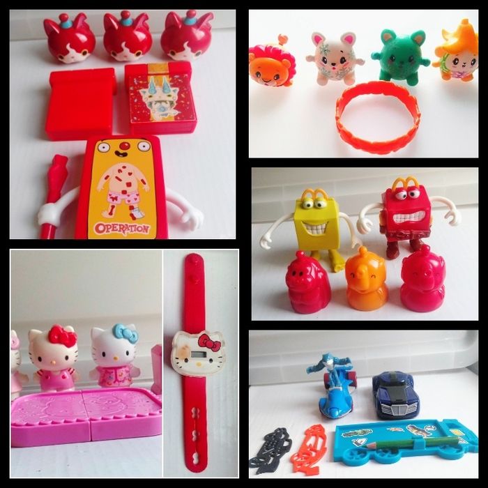 McDonald's várias coleções.