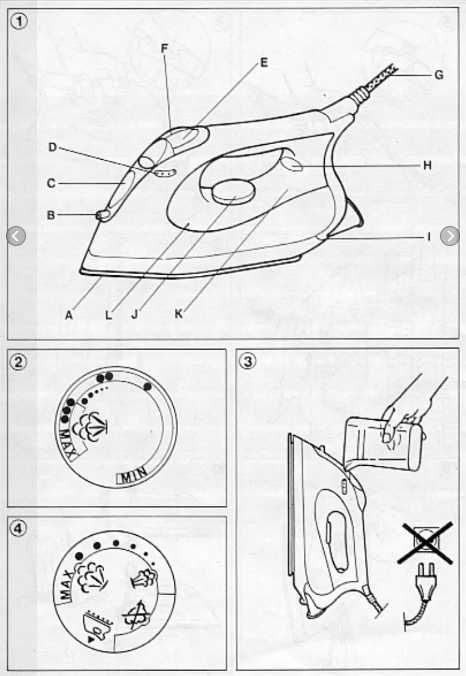 Ferro a vapor Moulinex Ocealys 100 BA1