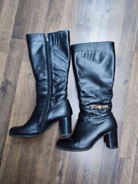 Сапоги женские, кожаные,р 36-37. пара 500грн