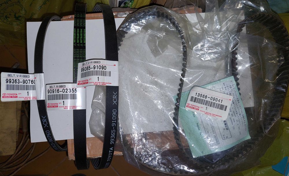 Оригинл Ремень TOYOTA Rav4,Picnik,Camry,Carina 13568-09041/99365-91090