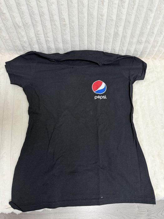 Czarna koszulka pepsi