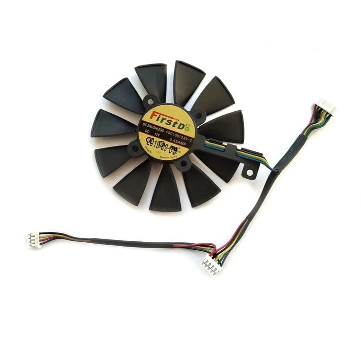 Вентилятор FirstD для видеокарты ASUS STRIX 87 мм 6-pin FDC10U12S9-C