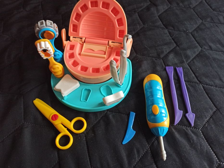 Zestaw dentysta play doh