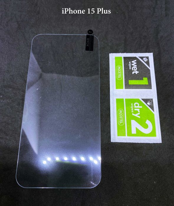 Tempered Glass Screen Protector for iPhone 15 / 15 Plus / 15 Pro / 15 Pro Max64730212221058122