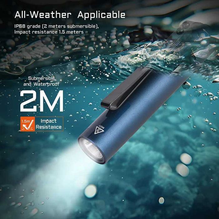 ACEBEAM Rider RX 2.0 Ліхтар Ручний (1000 Люмен 105 Метрів - Type-C)