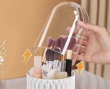 Organizador pincéis maquilhagem/ pintura /artigos escritório com tampa